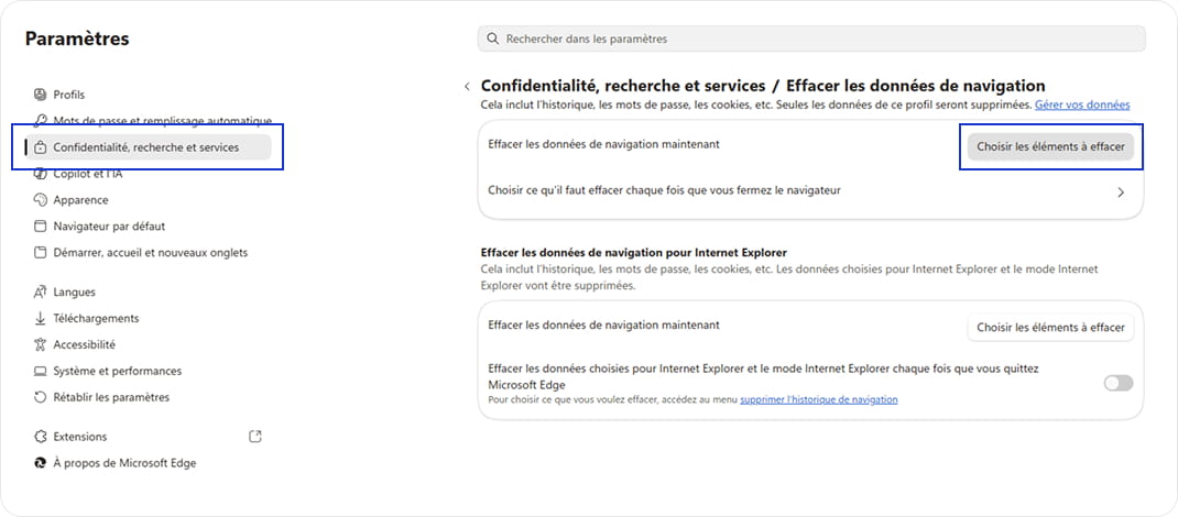 Comment vider le cache de son navigateur sur Google Chrome, Safari et Edge?