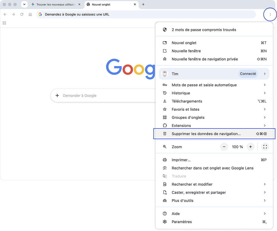 Comment vider le cache de son navigateur sur Google Chrome, Safari et Edge?